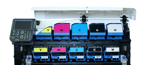 IntoPrint SP1360W CMYK + White LED Toner based printer - view 2