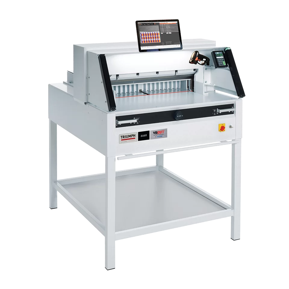 MBM Triumph 6660 VRCut Ready Paper Cutter