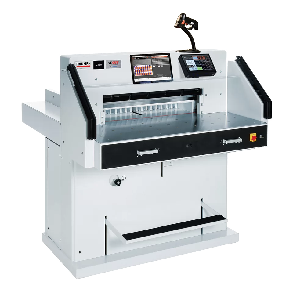 MBM Triumph 7260 VRCut Ready Paper Cutter