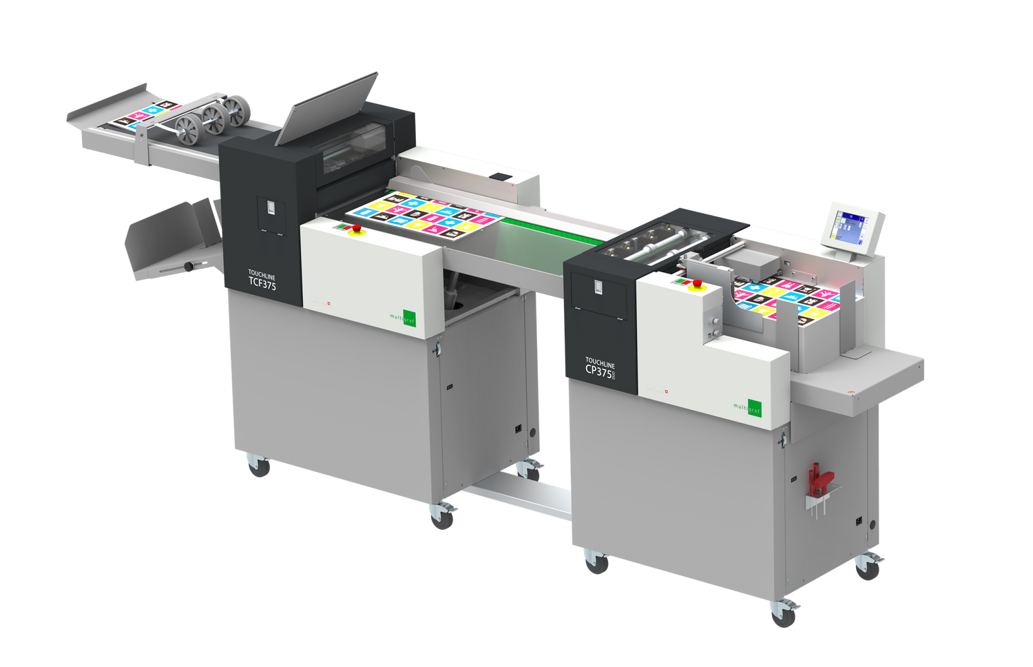 Duplo CP375DUO with TF folder Touchline system