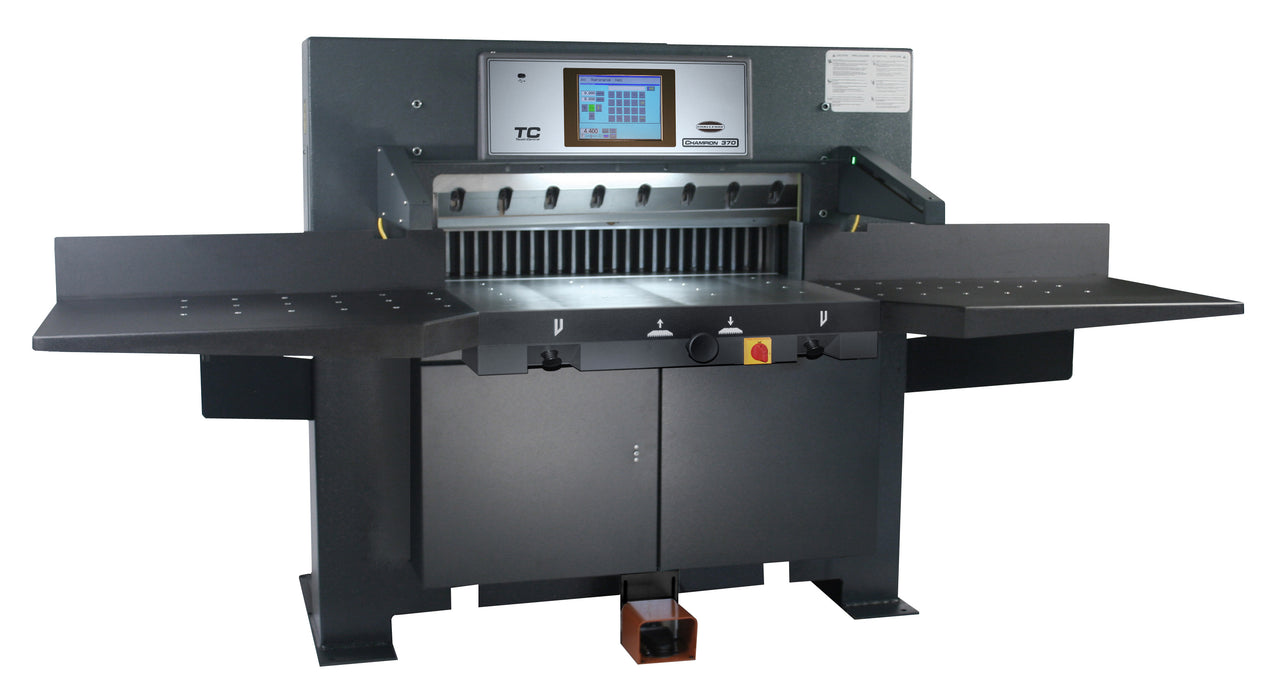Challenge Champion 370 TC 37" Programmable Hydraulic Paper Cutter