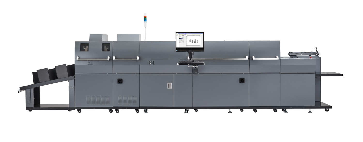 Duplo DuSense DDC-8000 B2 raised spot UV coater