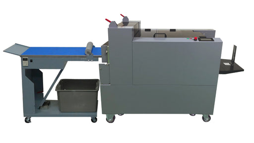 USED Duplo UD-310 Rotary Die Cutter with Long Conveyor and Skeleton Extraction