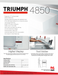 Triumph 4850-95 Paper Cutter (used) - view 2