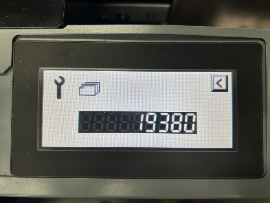 UD-310 counter showing 19,380 impressions